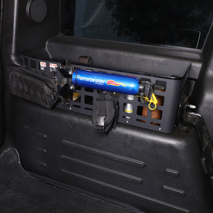 Alloy Storage Molle Panel Rear Trunk Debris Rack For Hummer H2 2003-07 US 7
