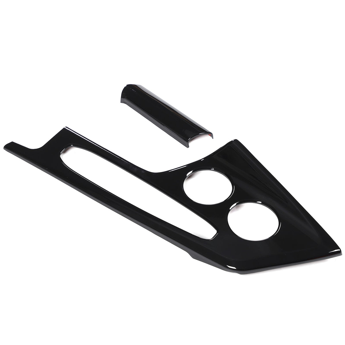 Glossy Piano Black Center Console Panel Trim Set For Corvette C8 2026+ 31