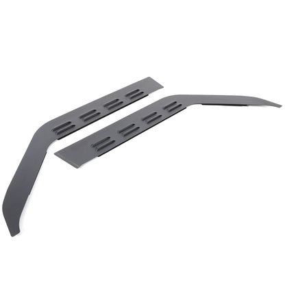 ABS Carbon fiber Front Window Louver Shutter Trim For LR Defender 110 130 20-25 8