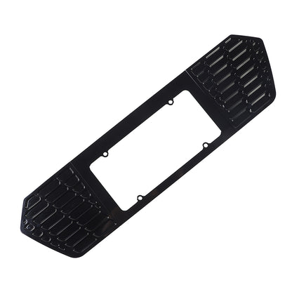 Alloy Rear License Plate Filler Trim Cover For Corvette C8 Stingray Z51 20+ 60