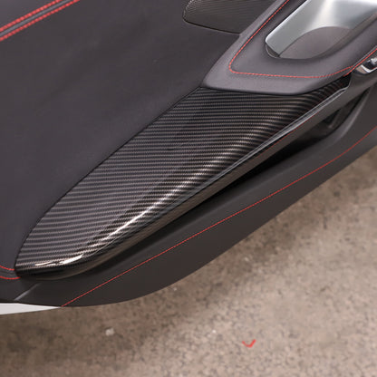 Carbon Fiber ABS Interior Full Decor Cover Trim Kit For Corvette C8 2020-2025 - Styles 26-30 19