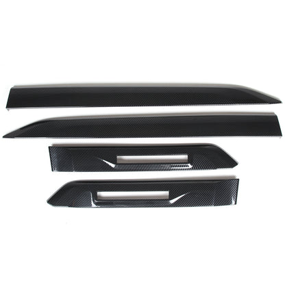 Carbon Fiber ABS Body Side Door Molding Cover Trim Guard For Subaru Outback 20+ 12