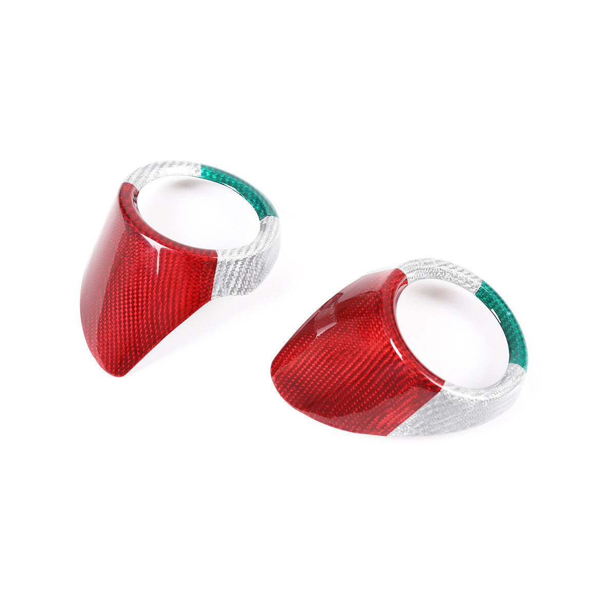 Rear Air Conditioner Outlet Vent Trim Ring Frame For Alfa Romeo Giulia 17-20 6