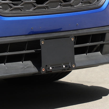 Carbon Steel Front License Plate Bracket For Subaru WRX 2022+ US Version US 3