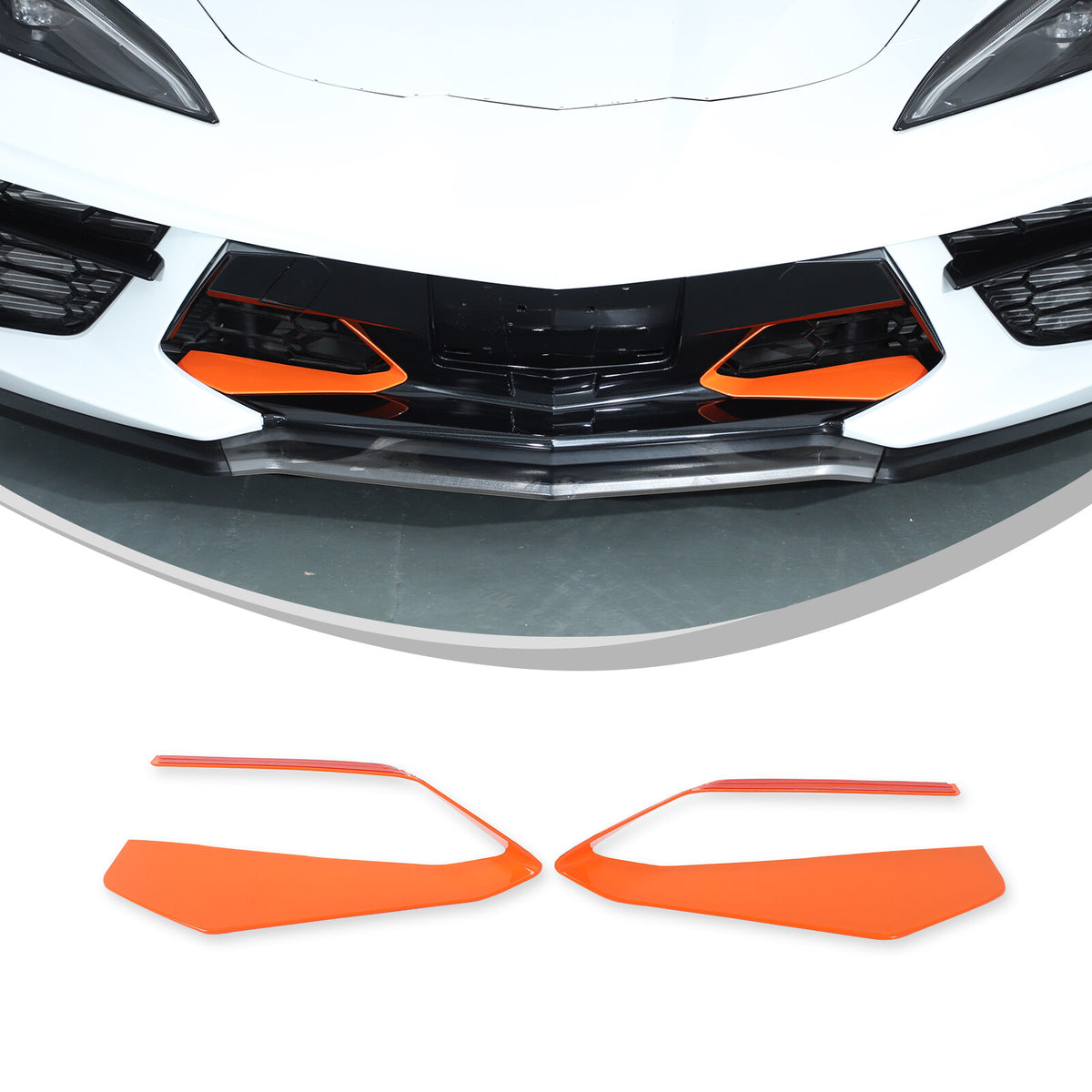 Oranger Interior Decor Trim Cover For C8 Corvette Stingray Z51 Z06 Z07 20-26 40