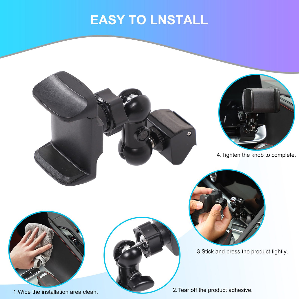 Inner Dashboard Air Vent Phone Holder Mount Bracket For Corvette C8 2020-2025 39