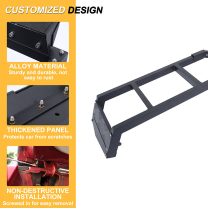 Off-Road Rear Hatch Tailgate Ladder For LR Freelander 2 LR2 L359 2007-15 US 15