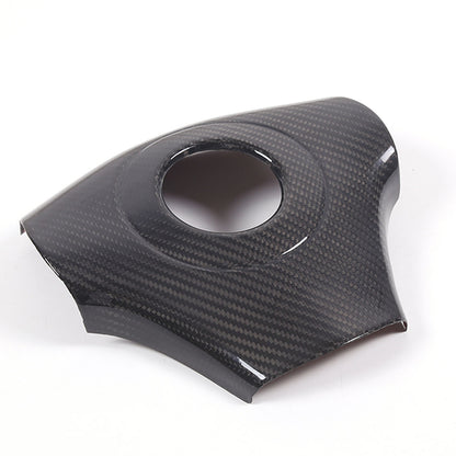 Real Dry Carbon Fiber Steering Wheel Decorative Cover Trim For Corvette C6 05-13 15