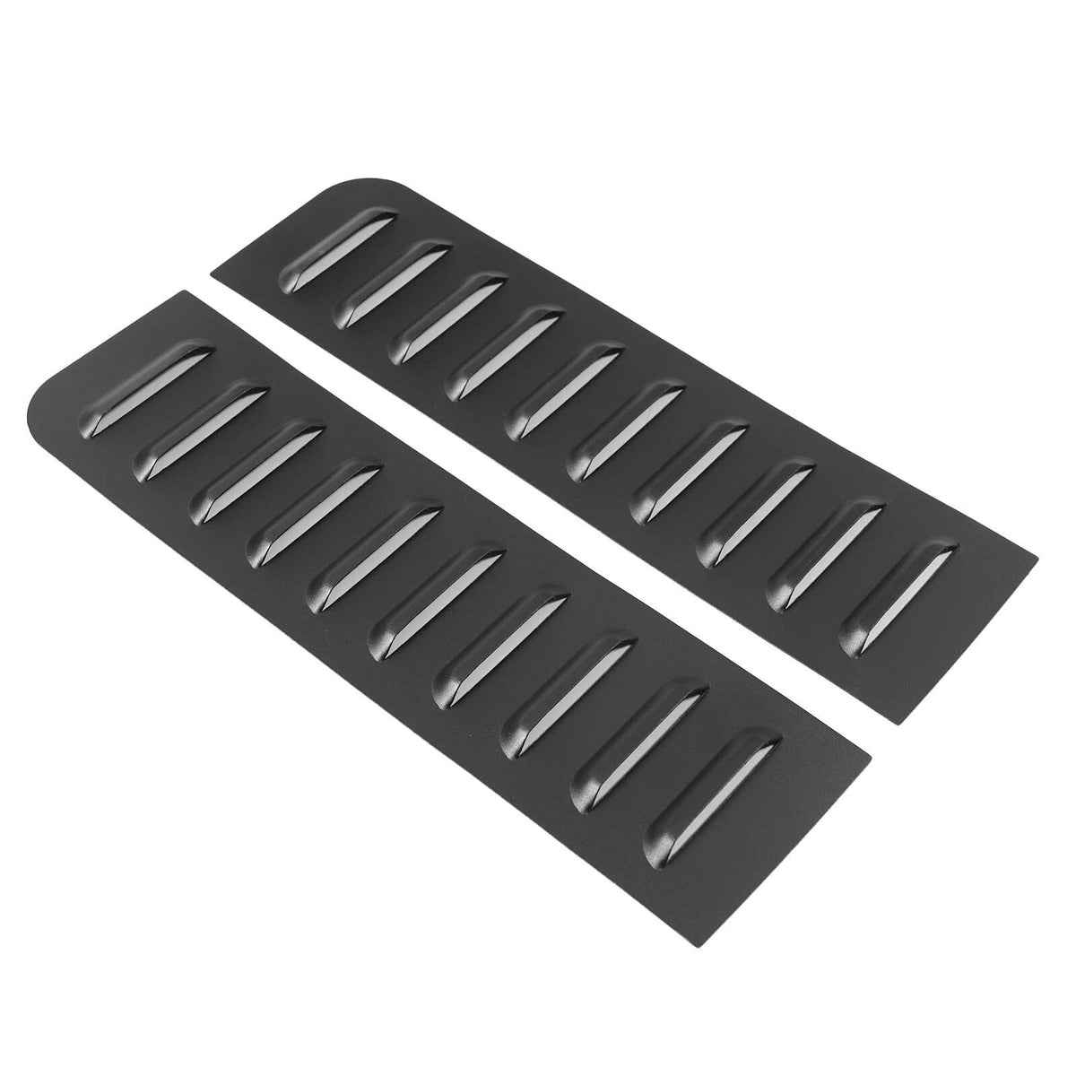 Alloy Rear Door Window Pillar Post Cover Trim For Land Rover Defender L316 04-18 17