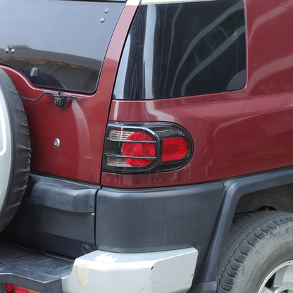 Piano Glossy Black ABS Tail Light Cover Trim For Toyota FJ Cruiser 2007-2021 US 11