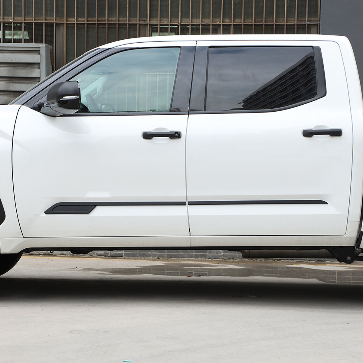 Matte Black Door Side Body Molding Cover Trim For 2022-2025 Toyota Tundra US 5