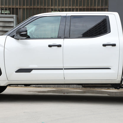 Matte Black Door Side Body Molding Cover Trim For 2022-2025 Toyota Tundra US 5