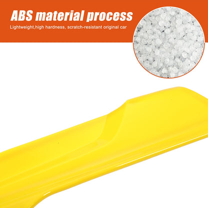 Yellow ABS Center Console Lower Armrest Box Panel Trim For Corvette C8 2020+ 11