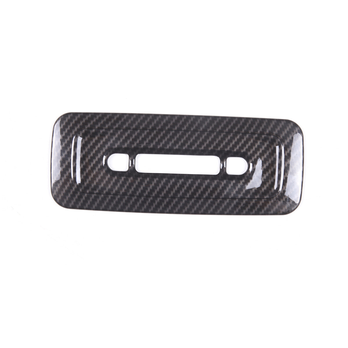 Carbon fiber Roof Reading Light Control Panel cover trim For Toyota Tundra 2022 5