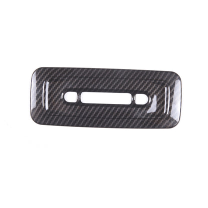Carbon fiber Roof Reading Light Control Panel cover trim For Toyota Tundra 2022 5