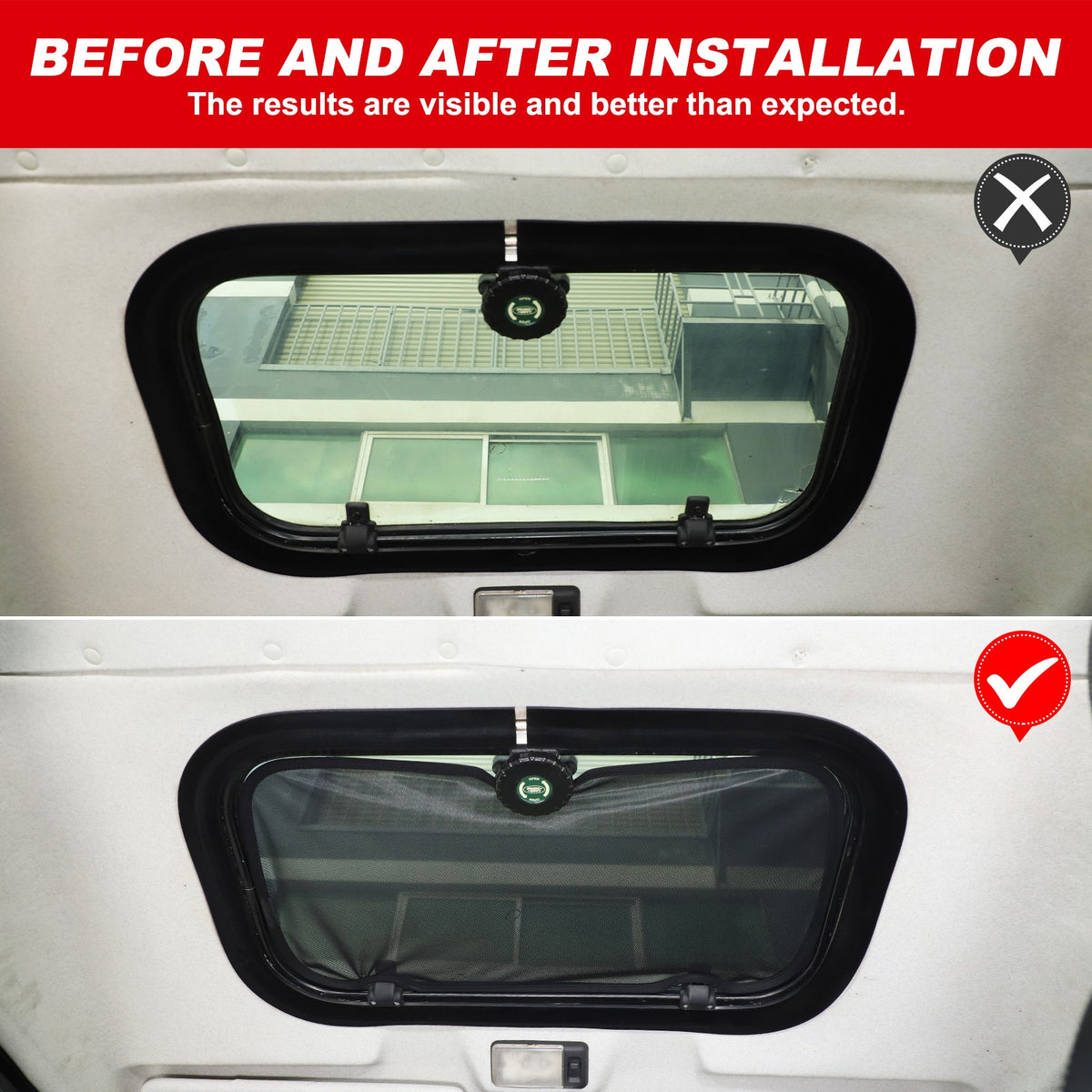 Black Memory Steel Sunroof Sunshade Cover For Land Rover Defender 2004-2018 5