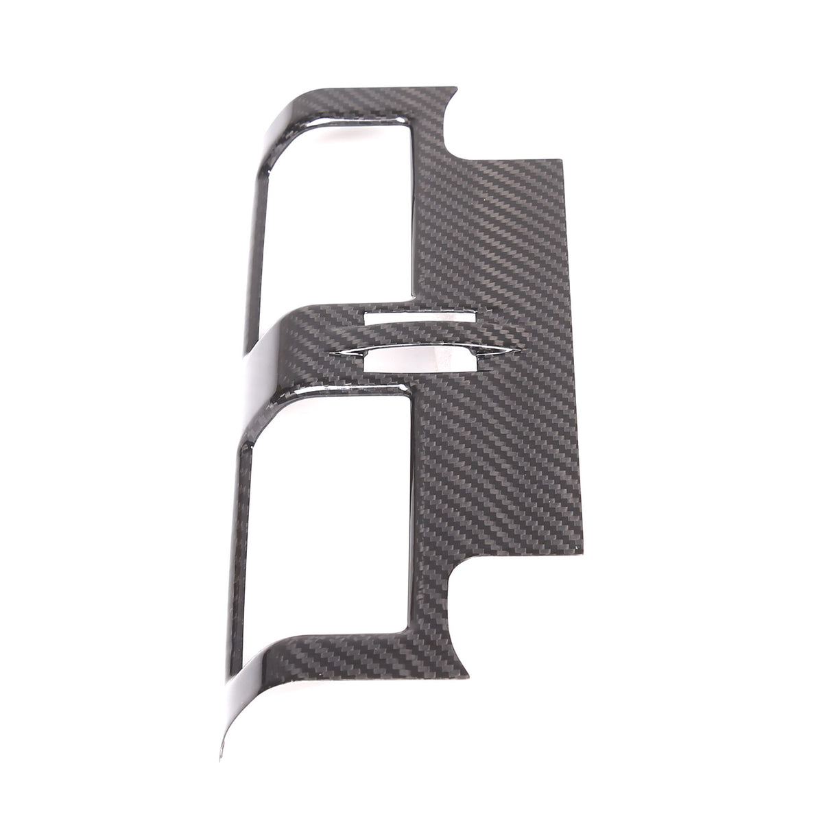 Real Carbon Fiber Rear Air Outlet Vent Panel Trim Cover For LR Defender 2020-24 3