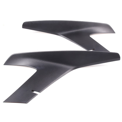 Real Carbon Fiber front bumper Side Grille Trim Cover Fits corvette c8 2020-2026 15