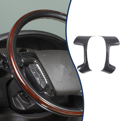Real Dry Carbon Fiber Steering Wheel Side Button Trim For Hummer H2 2003-2007 11