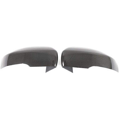 Real Carbon Fiber Outer Rearview Mirror Trim For LR5 Discovery 5 L462 2014-2021 16
