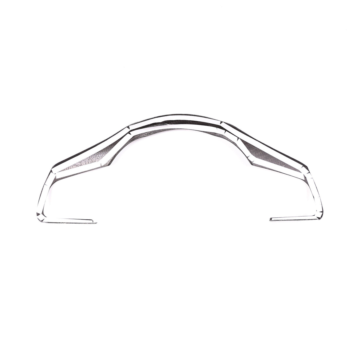 For Jaguar F-Type Carbon Fiber Steering Wheel Button Frame Cover Trim 2015-2021 15