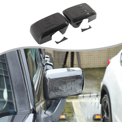 Mech ABS Carbon Fiber Outer Rearview Mirror Cover Trim For Hummer H3 2005-09 US 10