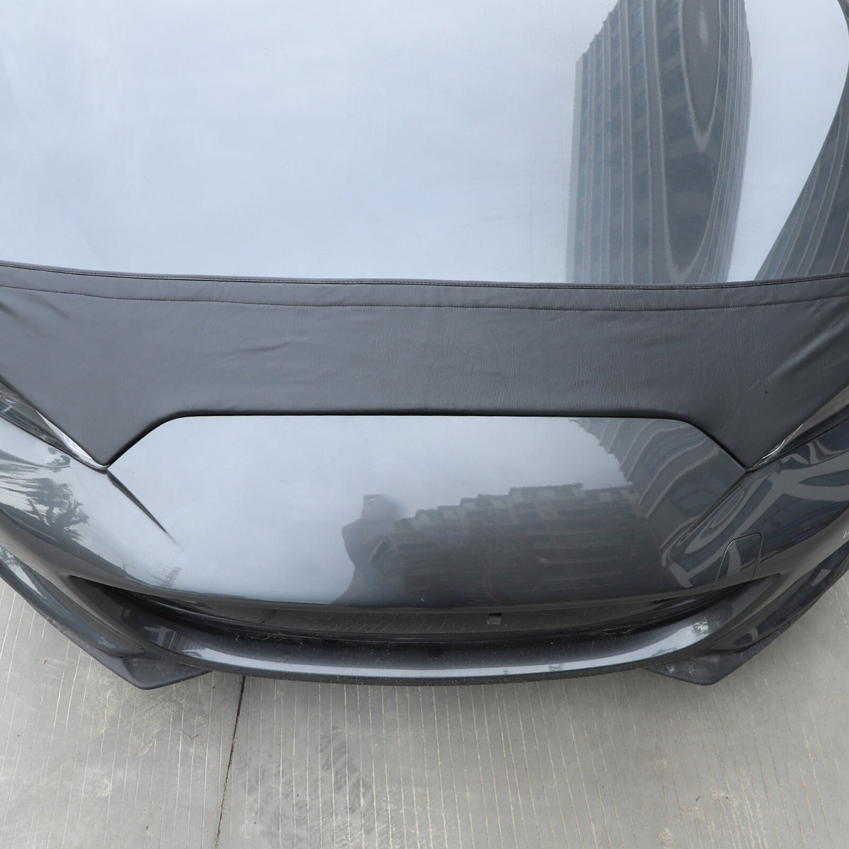 Black Car Bonnet Hood Bra Protector Mask Cover For Mazda MX-5 2016-2023 6