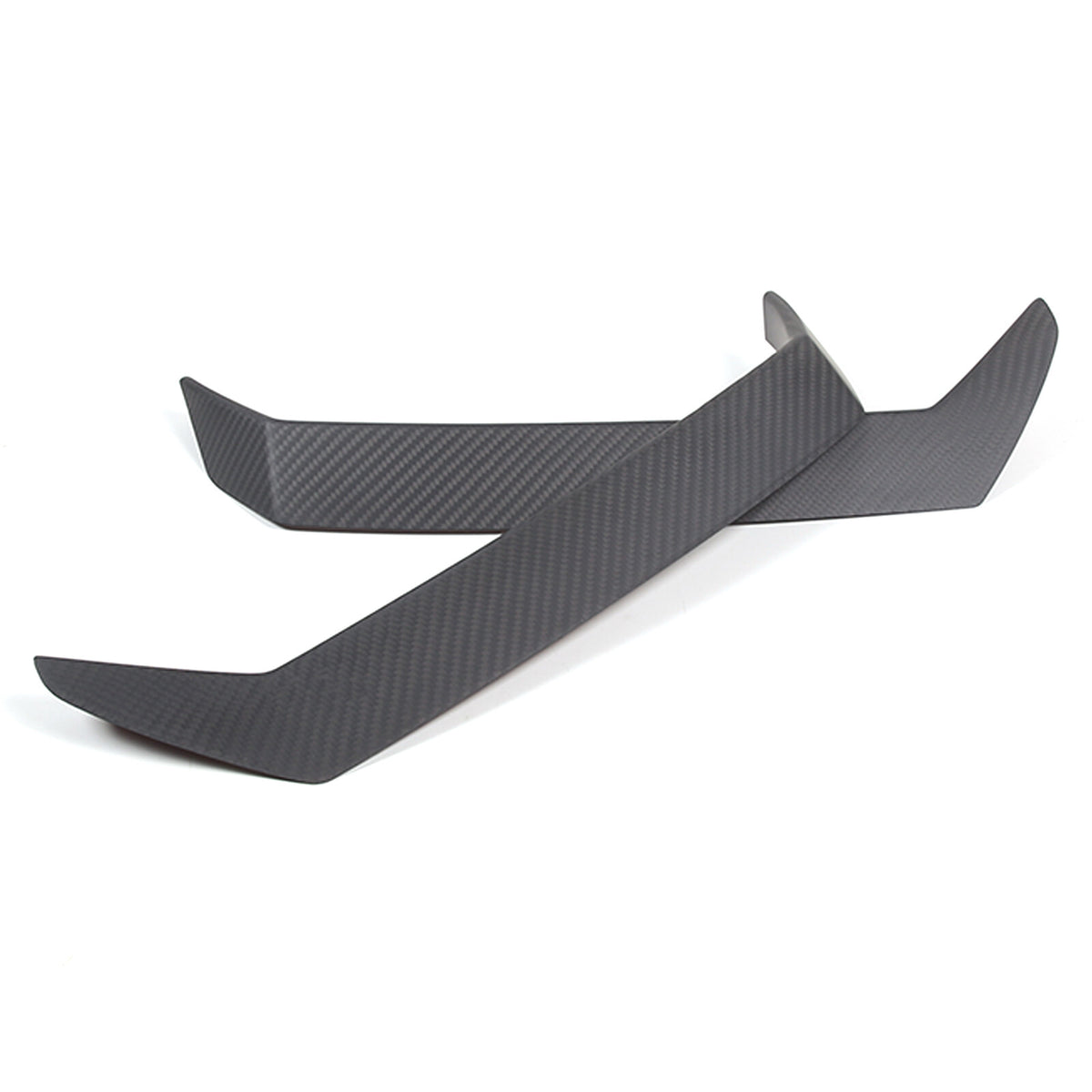 Matte Real Carbon Fiber Front Bumper Cover Trim for LAMBORGHINI URUS 2018-2023 17