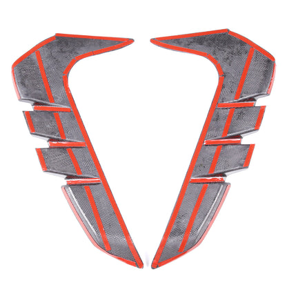 Forged Carbon Front Side Fender Air Outlet Trim For Toyota GR86 Subaru BRZ 2022+ 4