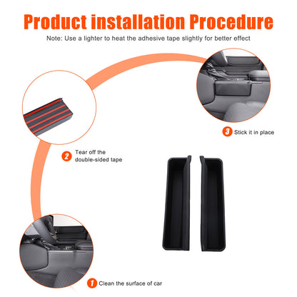 Center Gear Shift Storage Box Cover Trim Tray For Toyota Land Cruiser LC250 24+ 9