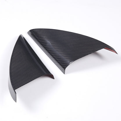 Real Carbon Fiber Inner Door Triangle A Pillar Trim For Lamborghini URUS 2018-23 11