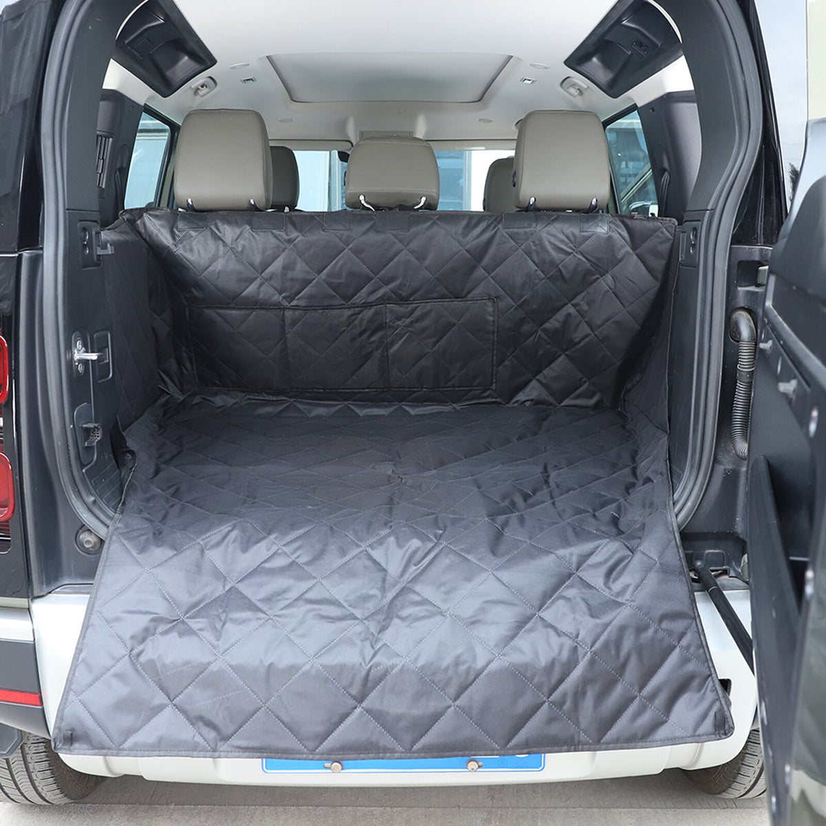 Pet Dog Seat Cover Car Back Seat Protector Hammock Mat For LR Defender 110 20-24 9