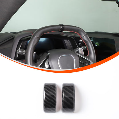 Carbon Fiber ABS Interior Full Decor Cover Trim Kit For Corvette C8 2020-2025 - Styles 51-55 67