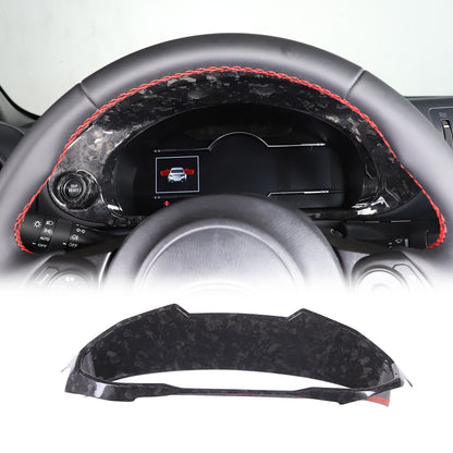 Forged Carbon Car Dashboard Box Cover Bezel Trim For Toyota 86 Subaru BRZ 22-23 1