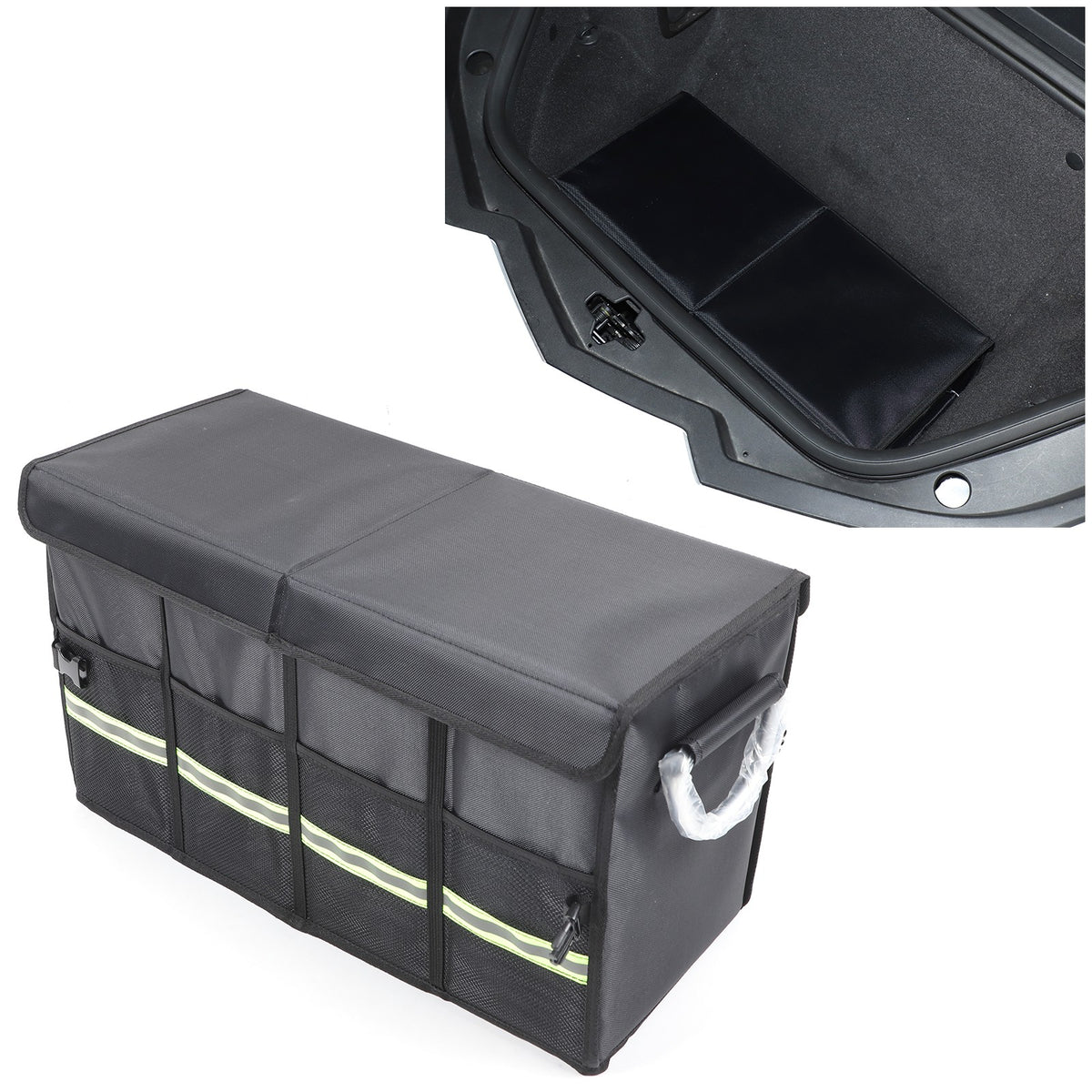 Front & Rear Center Console Storage Bag Tray For Corvette C8 2020+ - Variants 1-5 25