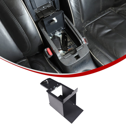 Steel Center Console Safe GUN Storage Lock Box W/ Tray For Hummer H3 2005-2009 15