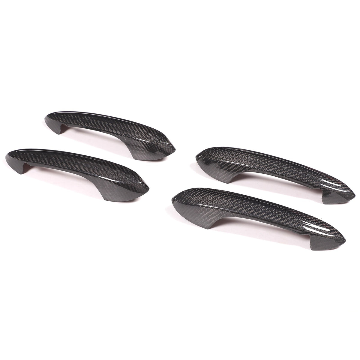 Real Carbon Fiber Exterior Outer Door Handle Trim For BMW 3 Series G20 20-22 20