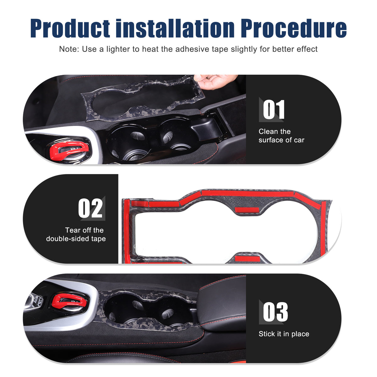 Forged Carbon Fiber Interior Center Console Cover Trim For Lotus EMIRA 2021-25 18