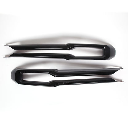 Gloss Black Center Front Bumper Grille Grill Trim Cover Fits 22-24 Ford Maverick 11