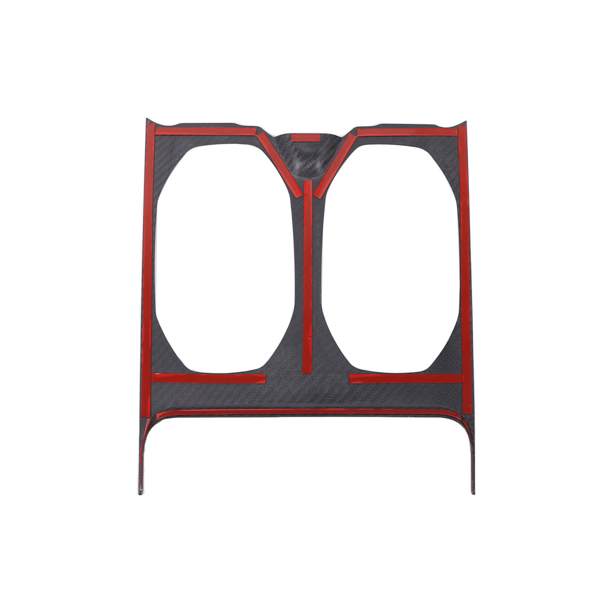 Matte Real Carbon Fiber Center Gear Cup Panel Trim For Lamborghini URUS 18-23 7