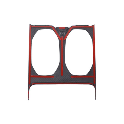 Matte Real Carbon Fiber Center Gear Cup Panel Trim For Lamborghini URUS 18-23 7