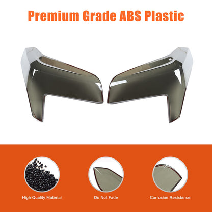 Smoke Black ABS Tail Light Lens Cover Overlay For Cadillac CT5 2020-2026 11