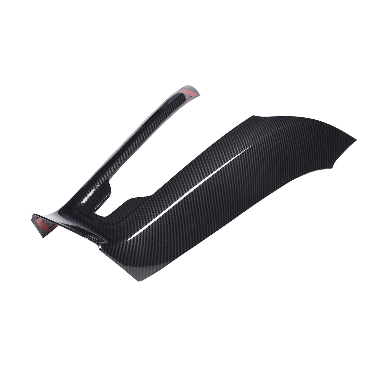 2pcs Carbon ABS Waterfall Wireless Charger Cover For Corvette C8 Convertible 16