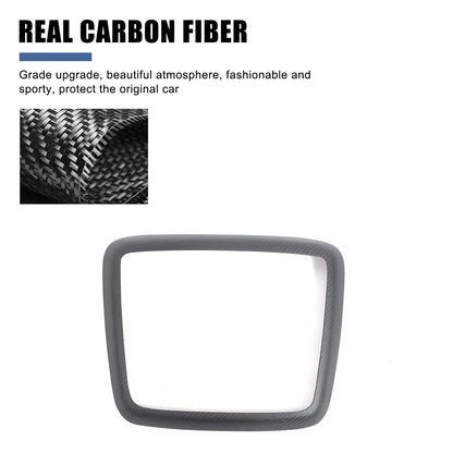 Matte Real Carbon Fiber Center Console CD Panel Trim For Benz G-Class W463 12-18 6