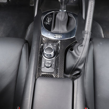 Real Carbon fiber Center Multimedia Panel Cover Trim For Mazda MX-5 2016-23 US 6