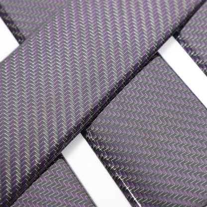 Purple Real Carbon Fiber Interior Door Panel Trim For Benz W463 G550 G63 2019+ 12