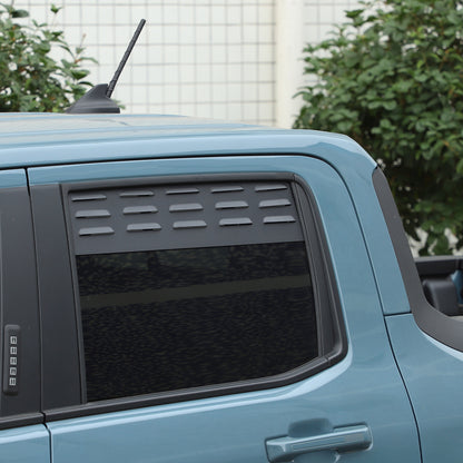 Wagon 2nd Row Door Window Vents Screens For Ford Maverick 2022-2024 US 2