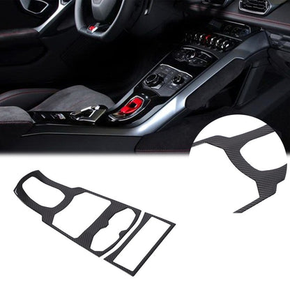 Real Carbon Fiber Center Multi Media Trim For Lamborghini Huracan 580/610 14-18 20