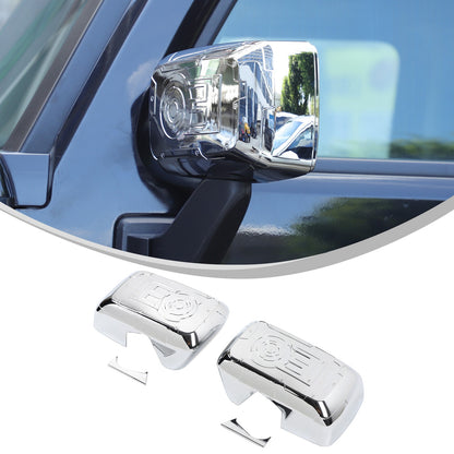 Mech Style Silver ABS Side Mirror Trim Cover For Hummer H3 2005-2009 US 2