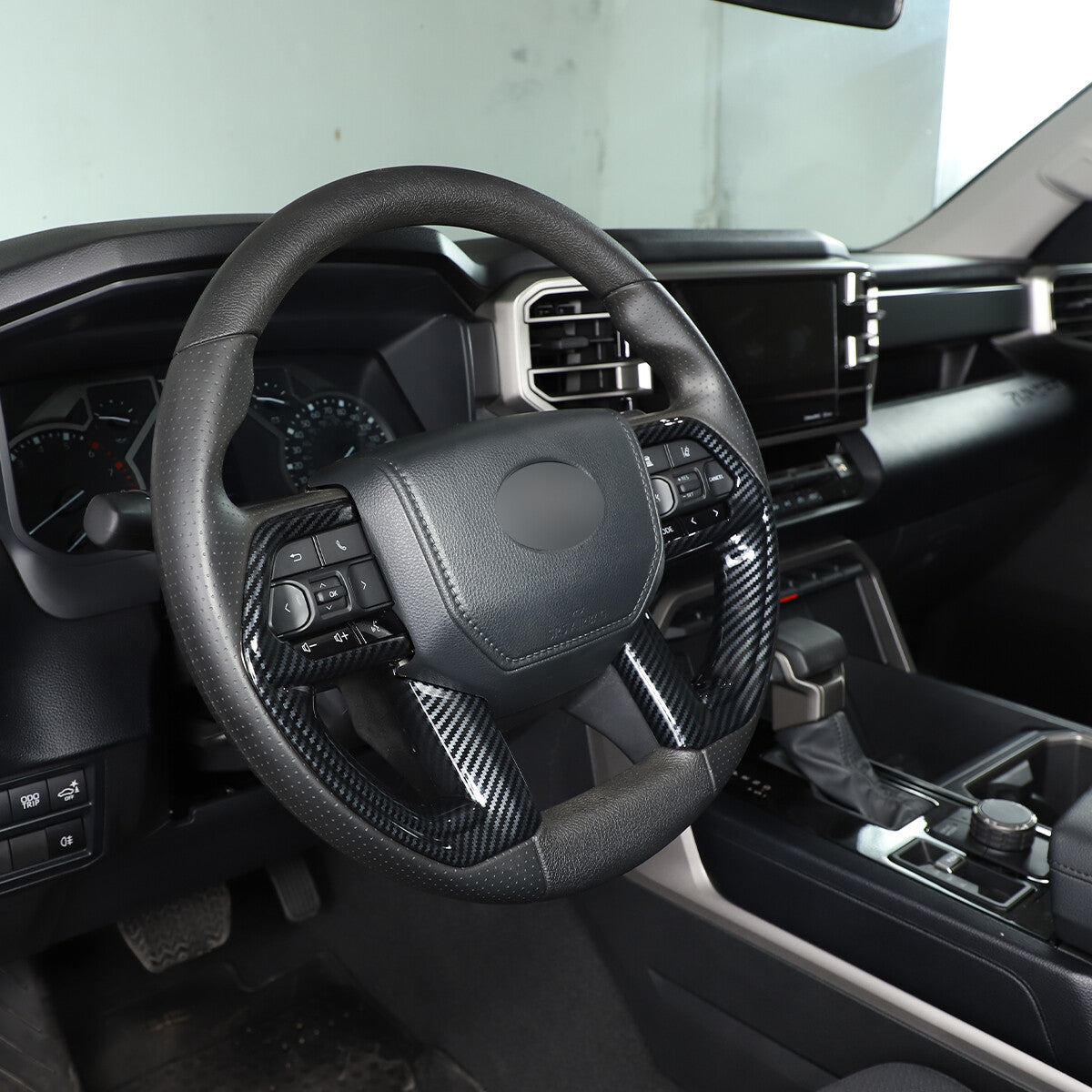 ABS Carbon Fiber Interior Set Cover Trim Kit For Toyota Tundra Sequoia SR 22+ - Styles 1-5 175
